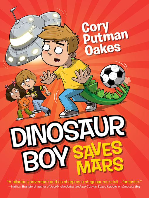 תמונת כריכה של Dinosaur Boy Saves Mars